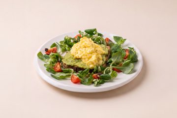 Toast Avocat Œufs Brouillés