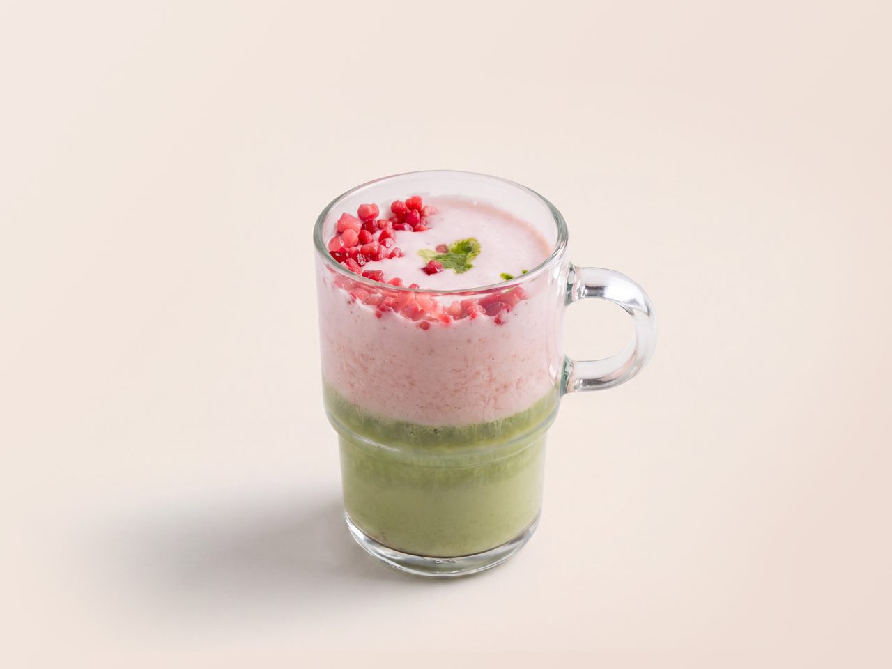 Latte Matcha Fraise